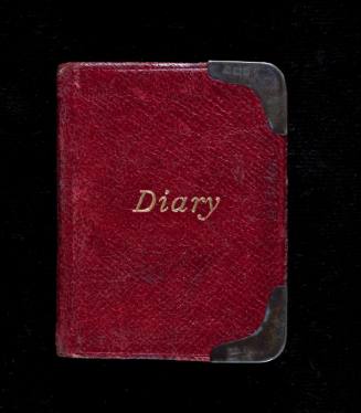 Diary by Douglas Ballantyne Fraser