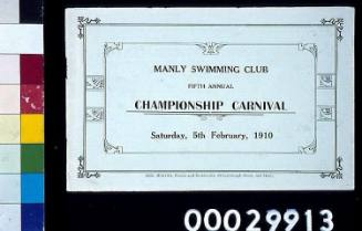 FIFTH ANNUAL CHAMPIONSHIP CARNIVAL