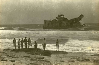 Wreck of the EMDEN Cocos Island