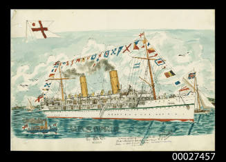 HMS OPHIR and SS CIRCUNUS