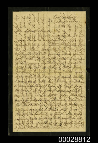 Letter to William Percy Coverdale from his mother Anne