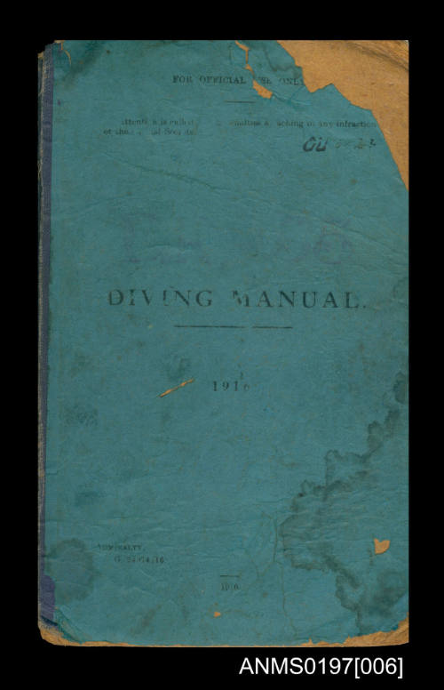 Admiralty Diving Manual