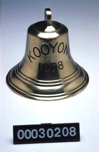 MV KOOYONG ship's bell