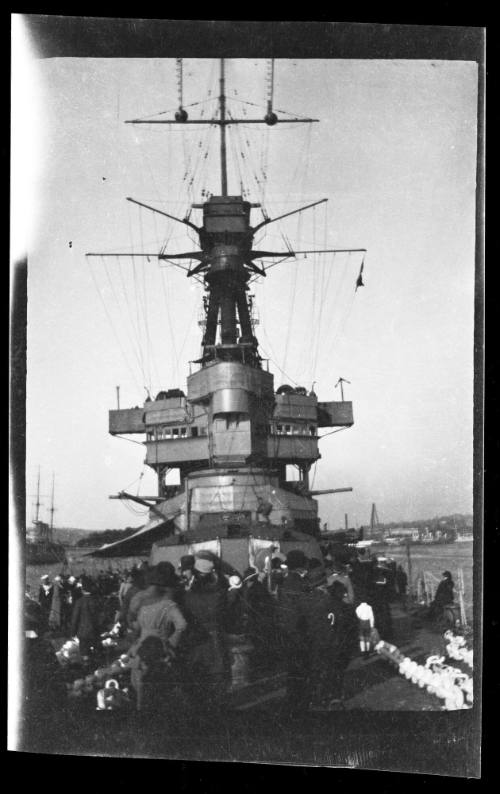 HMAS AUSTRALIA  I at Sydney