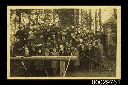 Third year primary school students on an excursion in Latvia