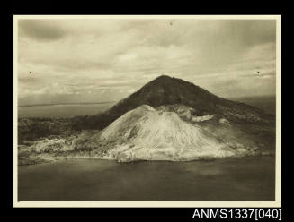 Photograph of a volcano