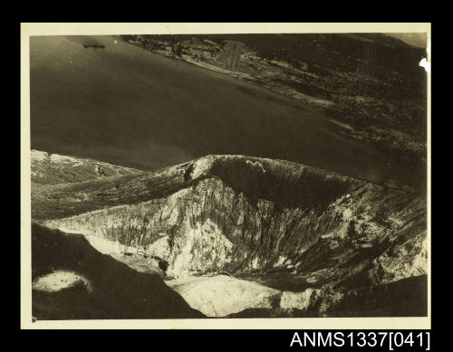 Photograph of a volcano