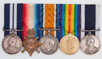 Insignia set awarded to Chief Engine Room Artificer Leonard Charles Allen