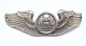 Sweetheart brooch made from US Army Air Force wings