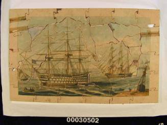 Royal Navy ships : 51 Piece wooden jigsaw puzzle