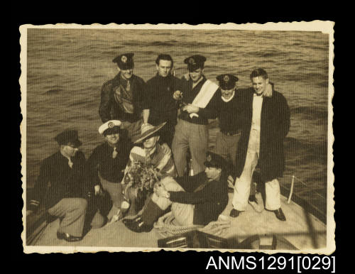 Photograph of nine VCP members on the SEAWAY