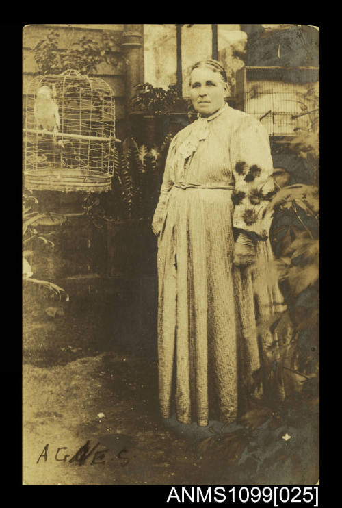 Photograph of Agnes Heggen mother of Frederick Heggen