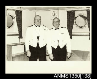 Captain Dun and Dick Lording of ARAMAC