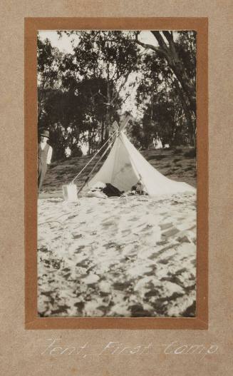 Tent, first camp