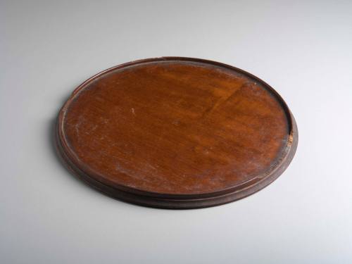 Souvenir teak tray made from HMAS SYDNEY timber