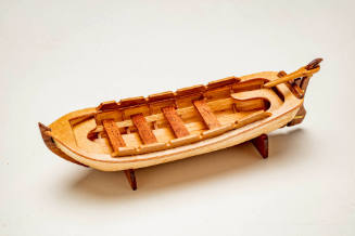 Row boat from the ship model of the HEEMSERCK