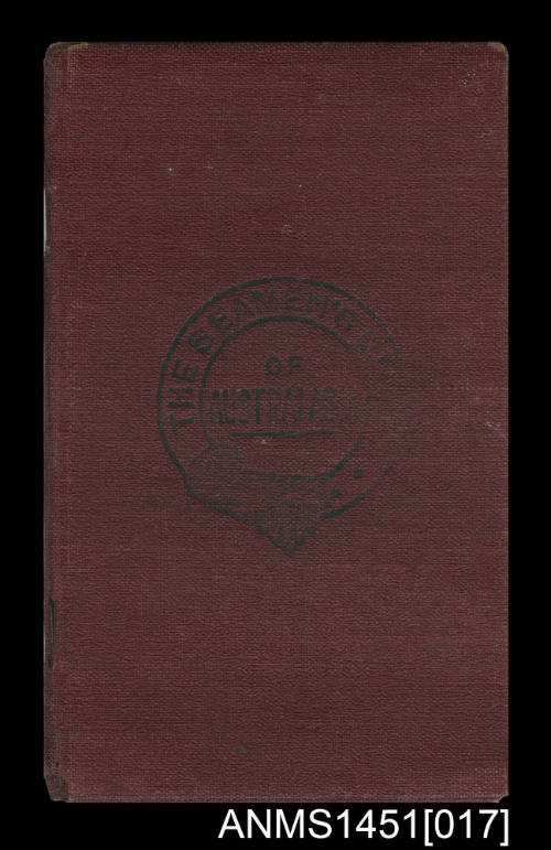 Seaman's of Australia Membership Booklet