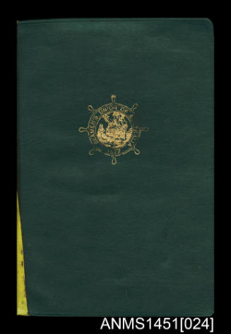 Seaman's of Australia Membership Booklet