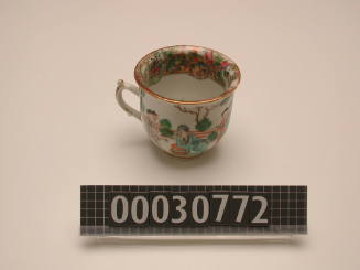 Teacup from a dinner service made for George Francis Train