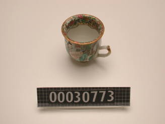 Teacup from a dinner service made for George Francis Train