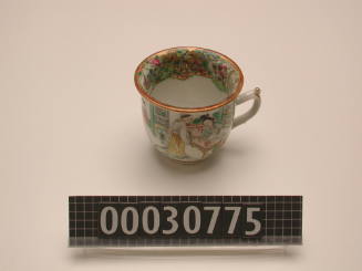 Teacup from a dinner service made for George Francis Train