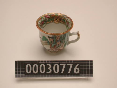 Teacup from a dinner service made for George Francis Train