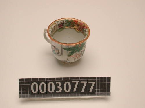 Teacup from a dinner service made for George Francis Train