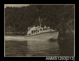 Photograph of SAGON cruising on a waterway