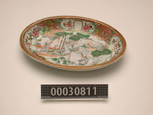 Serving dish from a dinner service made for George Francis Train