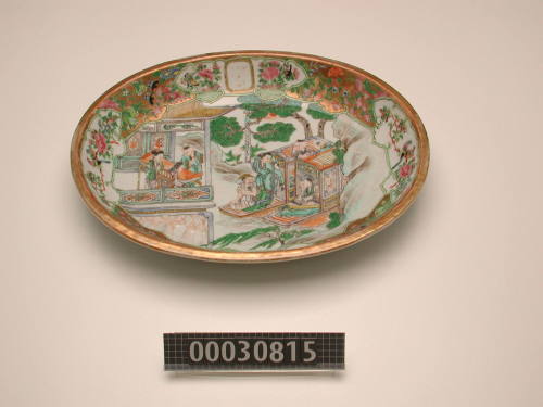 Serving dish from a dinner service made for George Francis Train