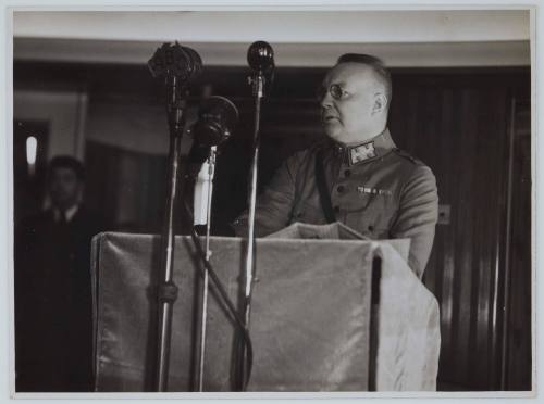 Major-General Ter Poorten on board TSS ORANJE II