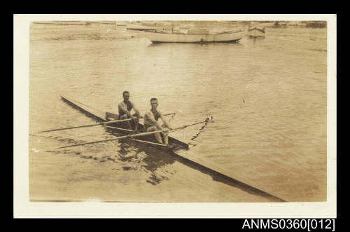 Hamilton Crew in a double scull