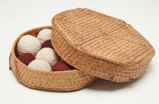 Basket of cotton from the village of Lamalera