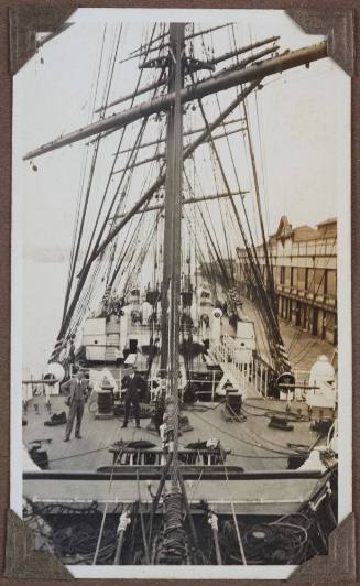 Photograph depicting the deck of MAGDALENE VINNEN