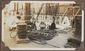 Photograph depicting the deck of MAGDALENE VINNEN