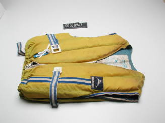Buoyancy vest used by Peter Treseder during his double crossing of the Timor sea by kayak