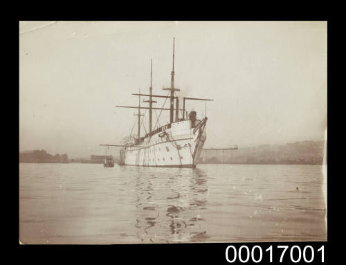 HMAS TINGIRA moored in Sydney Harbour