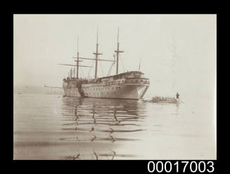 HMAS TINGIRA moored in Sydney Harbour