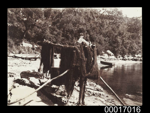 Fishing nets drying