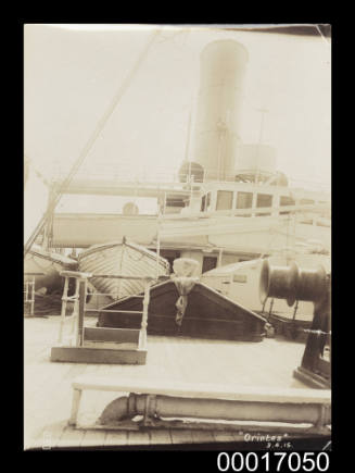 SS ORONTES, 3 April 1915