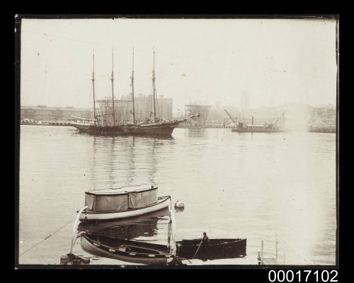 Sailing ship in Johnston's Bay