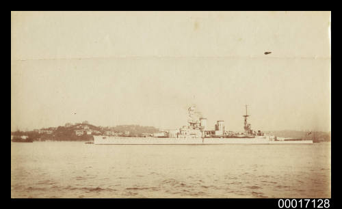 HMS RENOWN in Sydney Harbour