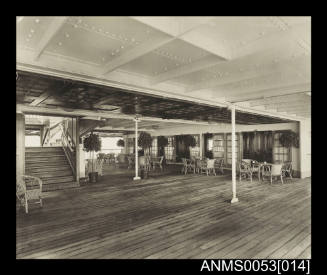 Orient Line RMS ORONTES, Promenade Deck