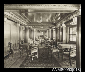 Orient Line RMS ORONTES, Portion of Lounge