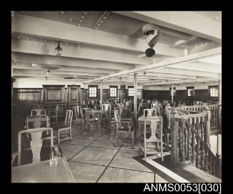 Orient Line RMS ORONTES, Third Class Smoking Room