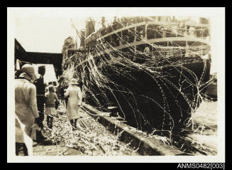 SS ORONTES leaving for London