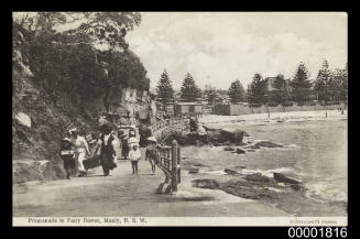 The Promenade to Fairy Bower at Manly NSW