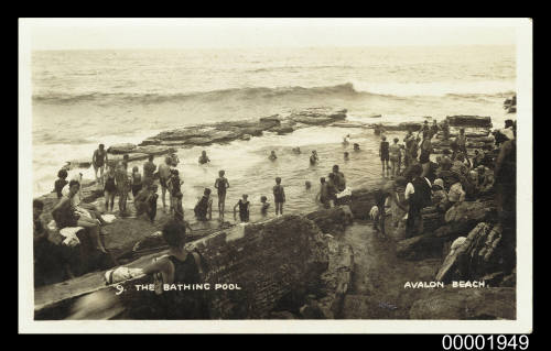 The Bathing Pool,  Avalon Beach