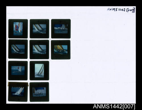 10 slides of NEW ZEALAND 1986 challenge series