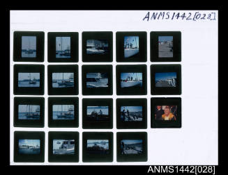 19 slides of AMERICA II, FIRE THREE and RED WITCH